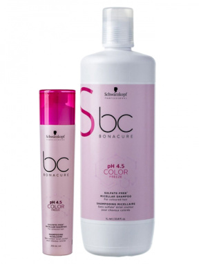 Schwarzkopf (Шварцкопф) Мицеллярный бессульфатный шампунь (BC pH 4.5 Color Freeze), 250/1000 мл.