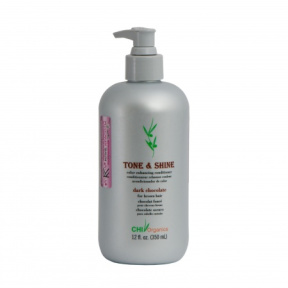 Chi (Чи) Тональный кондиционер черный шоколад (Organics Tone&Shine | Color Conditioner Dark Chocolate), 350 мл