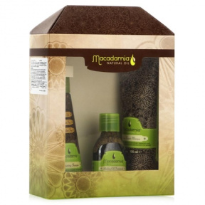 Macadamia Natural Oil (Макадамия) Набор Сезонный Уход (Tis the season to style), 100+30+100 мл