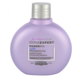 Loreal (Лореаль) Бустер для укла­дки непослушных волос (Powermix Liss Prokeratin), 150 мл