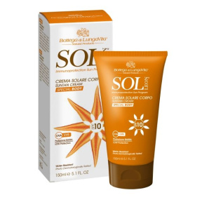 Sol Leon (Сол Леон) Солнцезащитный крем для тела SPF 10 (Suntan Lotion), 150 мл.