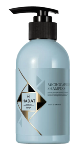 HADAT Cosmetics ( Хадат) Шампунь с технологией микрокапсулированных витаминов и масел "MICROCAPSULES  SHAMPOO / 800 мл