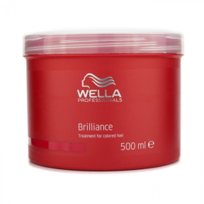 Wella (Велла) Крем-маска для окрашенных нормальных и тонких волос (Brilliance Treatment), 500 мл