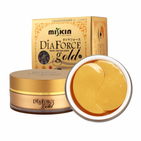 Algomask (Альгомаск) Гидро-гелевая маска для области глаз с коллоидным золотом (MiSkin Dia Force Hydro-Gel), 60шт.