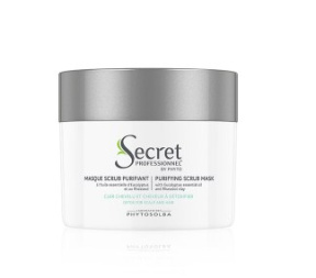 Secret Professionnel by Phyto (Cекрет Профешнл) Очищающая маска-гоммаж для волос с марокканской глиной «гассул» и маслом эвкалипта (Purifying Scrub Mask / Masque Scrub Purifiant), 150 мл