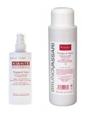 Bruno Vassari (Бруно Вассари) Тоник с экстрактом вина Кьянти (Kianty Experience | Pioggia Di Vigna), 200/500 мл.