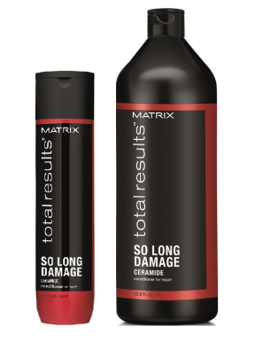 Matrix (Матрикс) Кондиционер для восстановления ослабленных волос с керамидами «Соу Лонг Дэмедж» (So Long Damage Conditioner), 300/1000 мл.