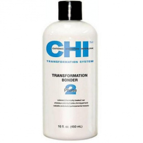 Chi (Чи) Перманентное выпрямление Фаза 2 для окрашенных или химически обработанных волос (Transformation System Bonder Phase 2), 473 мл