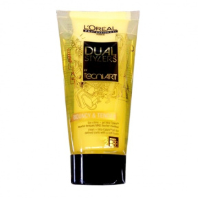 Loreal (Лореаль) Баунси энд Тендер Крем-гель 2 в 1 для вьющихся волос (Tecni Art Dual Stylers Bouncy & Tender), 150 мл.