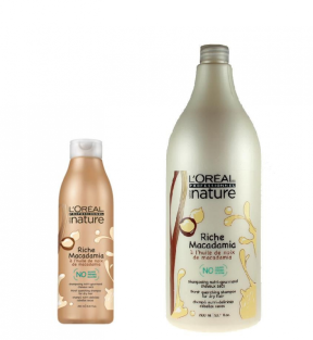Loreal (Лореаль) Шампунь Риш Макадамия (Nature Riche Macadamia), 250/1500 мл.
