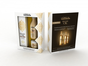 Loreal (Лореаль) Набор Митик Ойл Питательное Масло и Шампунь (Mythic Oil), 200 мл