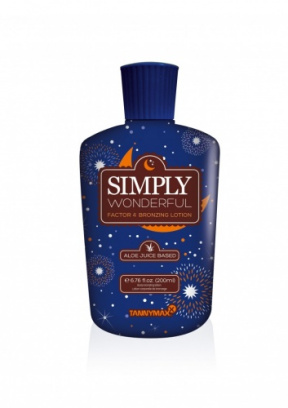TannyMax (ТанниМакс) Cредство для тела с 4-х кратным бронзатором (Simply Wonderful Factor 4 Bronzing Lotion), 200 мл