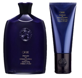 Oribe (Орбэ/Орибе) Набор для блеска волос "Драгоценное сияние", шампунь+кондиционер, 250+200 мл.