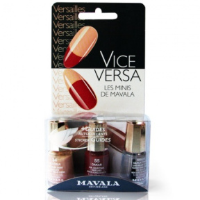 Mavala (Мавала) Набор французского маникюра "Версаль" (Versailles Vice-Versa Kit), 15 мл