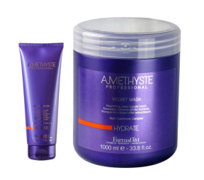 Farmavita (Фармавита) Питательная маска для сухих и ослабленных волос (Amethyste Hydrate Velvet Mask), 250/1000 мл.
