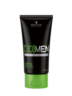 Schwarzkopf (Шварцкопф) Гель для волос сильной фиксации (3D Men), 150 мл.