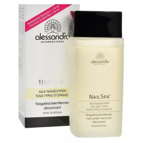 Alessandro (Алессандро) Жидкость для снятия лака без ацетона (Nail Polish Remover), 135 мл.