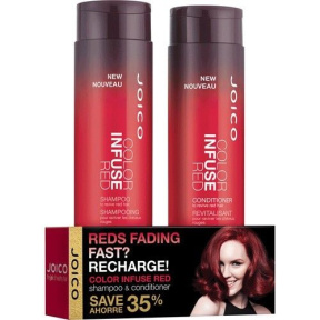 Joico (Джойко) Набор тонирующий для поддержания красных оттенков (Color infuse red), 2х300 мл.