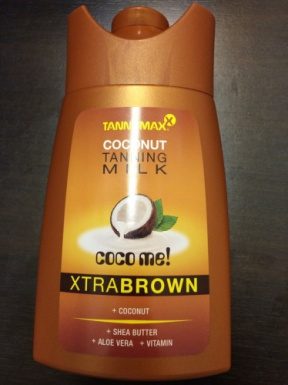 TannyMax (ТанниМакс) Молочко для загара c бронзатором двойного действия (Xtra Brown Coconut Milk), 200 мл